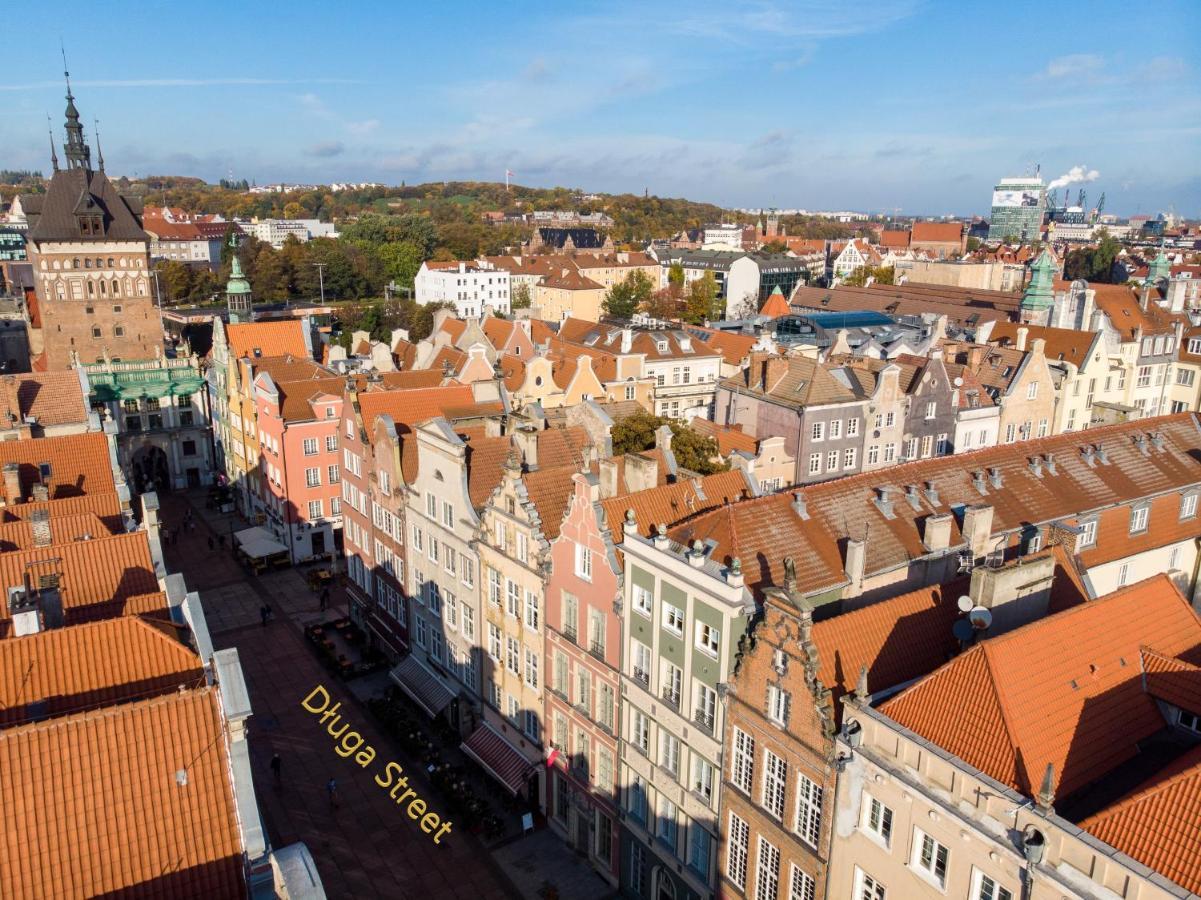Black Swan House, Old Town Gdaňsk Exteriér fotografie
